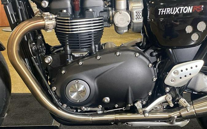 2023 Triumph Thruxton RS Competition Green / Silver Ice