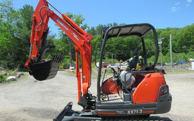 2018 Kubota KX 71-3 EXCAVATOR WITH THUMB