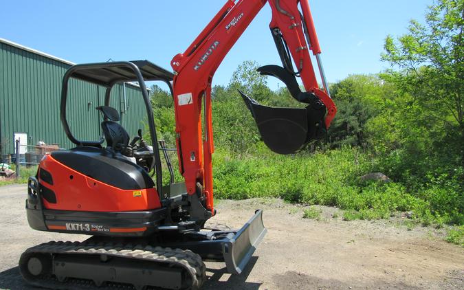 2018 Kubota KX 71-3 EXCAVATOR WITH THUMB