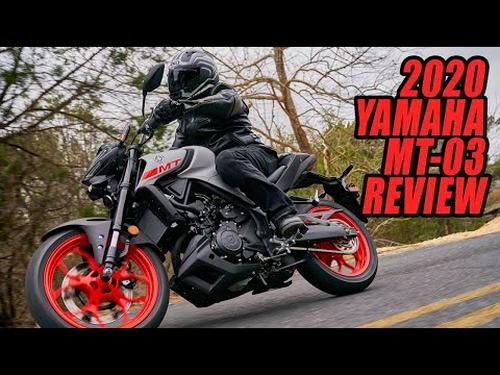 2020 Yamaha MT-03 Video Review