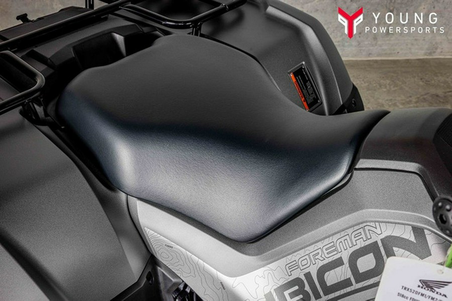 2026 Honda FourTrax Foreman Rubicon 4x4 EPS Matte Gray Metall