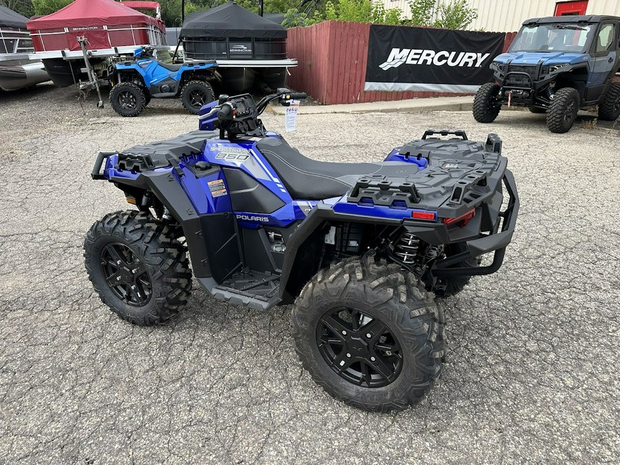 2024 Polaris Industries Sportsman 850 Ultimate Trail. Factory winch, bumpers, LED lights and 78HP!