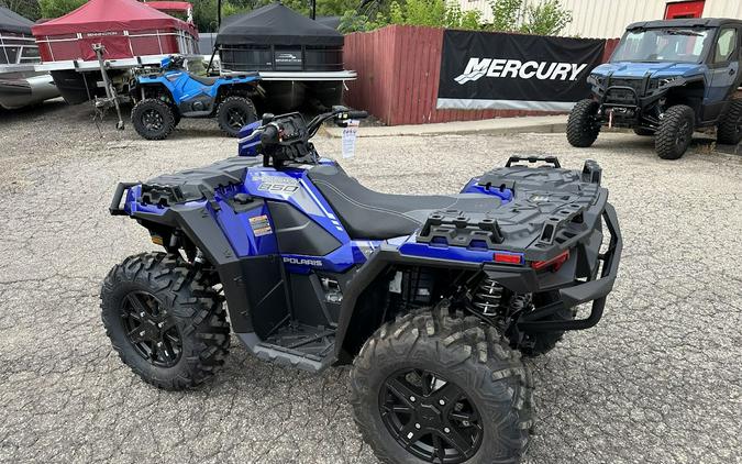 2024 Polaris Industries Sportsman 850 Ultimate Trail. Factory winch, bumpers, LED lights and 78HP!