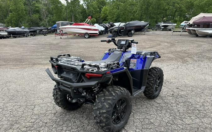 2024 Polaris Industries Sportsman 850 Ultimate Trail. Factory winch, bumpers, LED lights and 78HP!