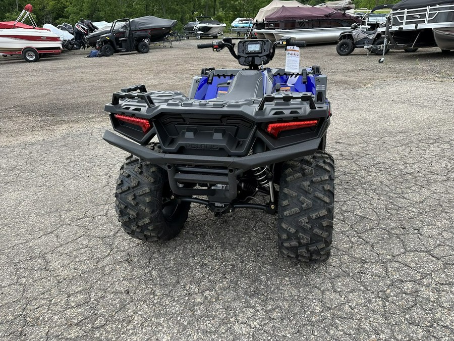 2024 Polaris Industries Sportsman 850 Ultimate Trail. Factory winch, bumpers, LED lights and 78HP!