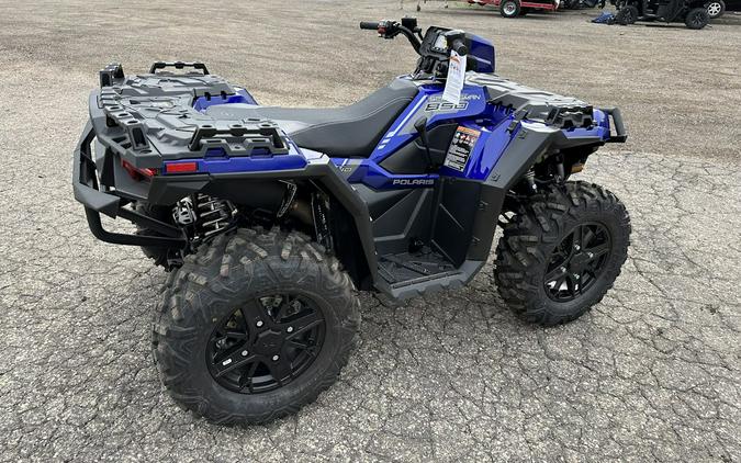 2024 Polaris Industries Sportsman 850 Ultimate Trail. Factory winch, bumpers, LED lights and 78HP!