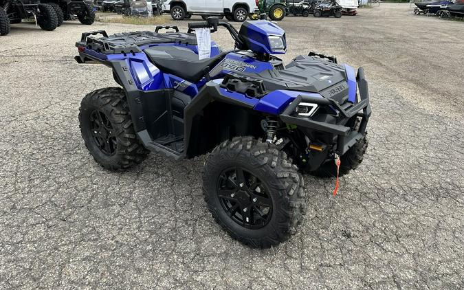 2024 Polaris Industries Sportsman 850 Ultimate Trail. Factory winch, bumpers, LED lights and 78HP!