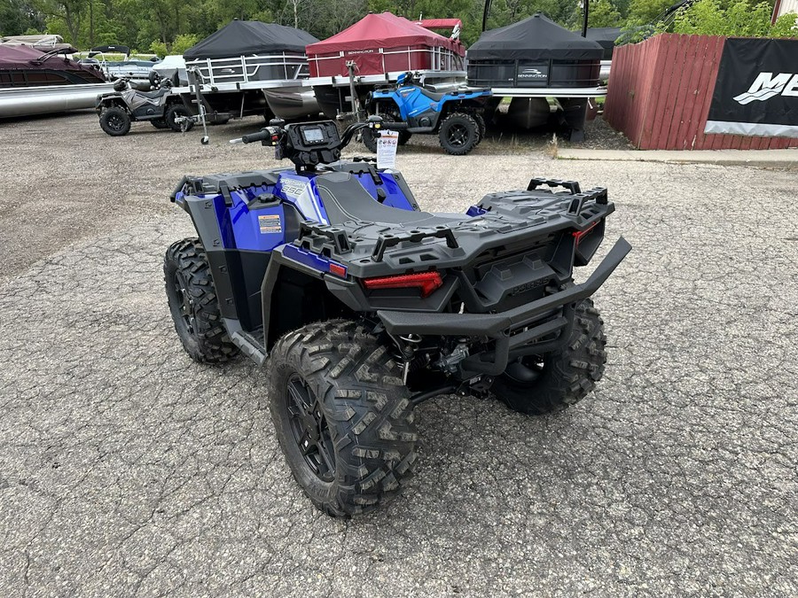 2024 Polaris Industries Sportsman 850 Ultimate Trail. Factory winch, bumpers, LED lights and 78HP!