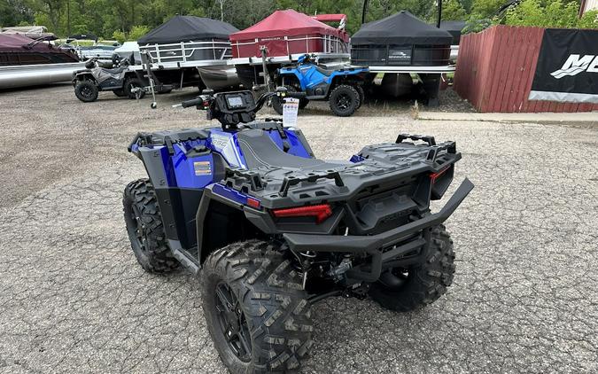 2024 Polaris Industries Sportsman 850 Ultimate Trail. Factory winch, bumpers, LED lights and 78HP!