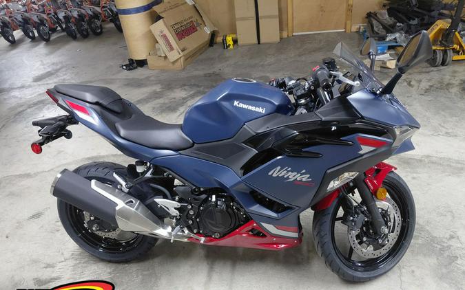 2026 Kawasaki Ninja 500 ABS Metallic Matte Twilight Blue