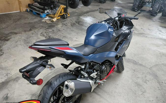 2026 Kawasaki Ninja 500 ABS Metallic Matte Twilight Blue