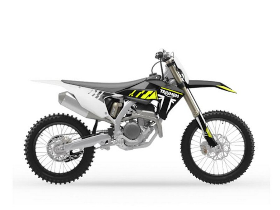 2024 Triumph TF 250-X Racing/Yellow/Black/White