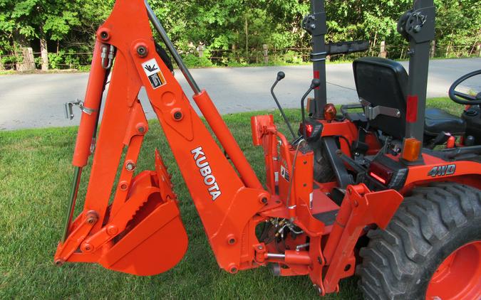 2020 Kubota B2320 WITH LOADER AND BACK HOE 324 HRS