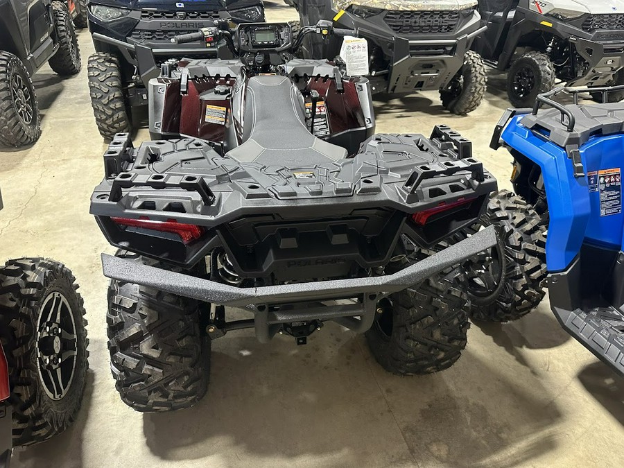 2024 Polaris Industries Sportsman 850 Ultimate Trail. Factory winch, bumpers, LED lights and 78HP!