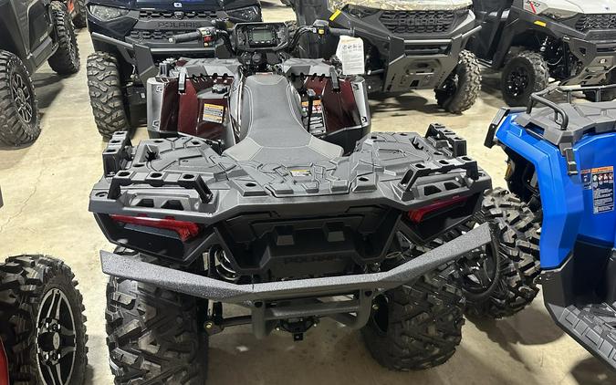 2024 Polaris Industries Sportsman 850 Ultimate Trail. Factory winch, bumpers, LED lights and 78HP!