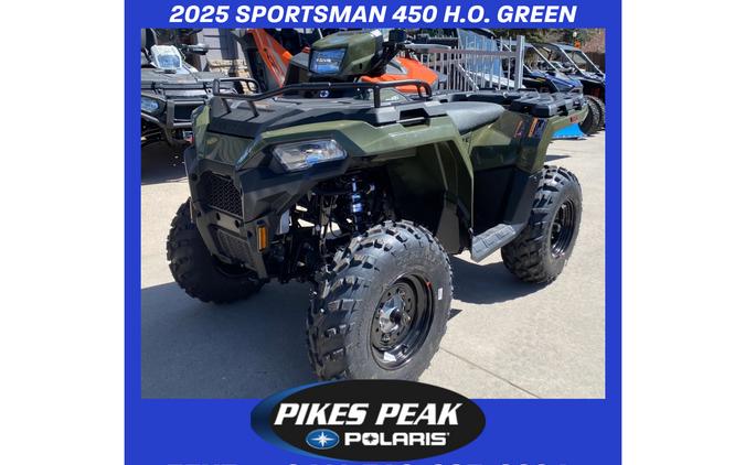 2025 Polaris Industries SPORTSMAN 450 H.O. SAGE GREEN