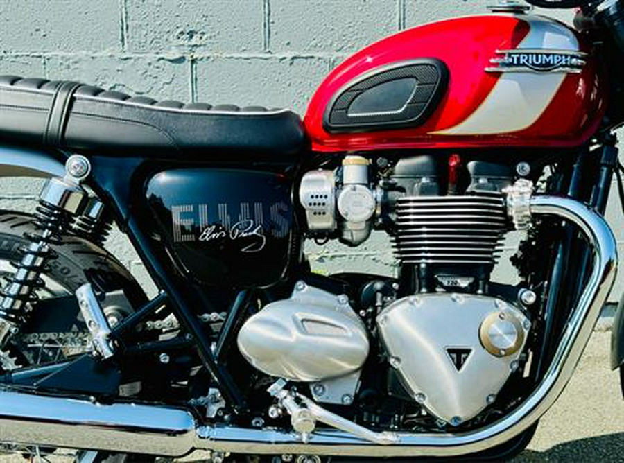 2025 Triumph Bonneville T120 Elvis Presley Limited Edition