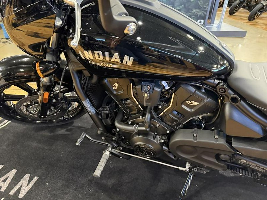 2025 Indian Motorcycle® Sport Scout® Black Metallic