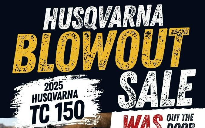 2025 Husqvarna TC 150