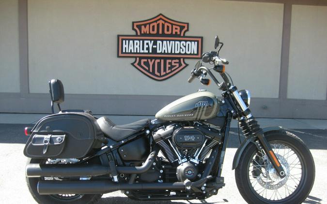 2021 Harley-Davidson Street Bob 114 Deadwood Green