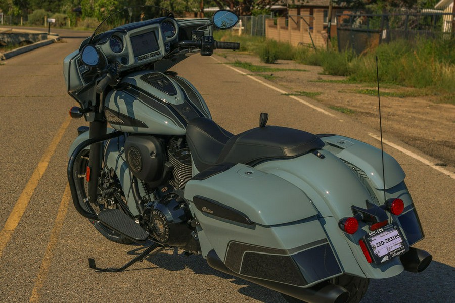 2025 Indian Motorcycle® Chieftain® Dark Horse® w/PowerBand Audio Storm Gray/Graphics