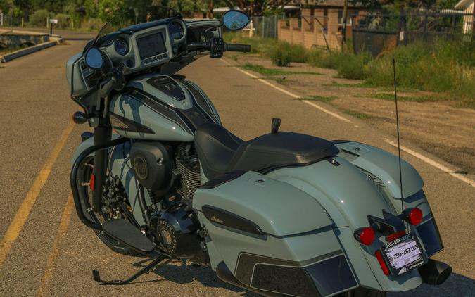 2025 Indian Motorcycle® Chieftain® Dark Horse® w/PowerBand Audio Storm Gray/Graphics