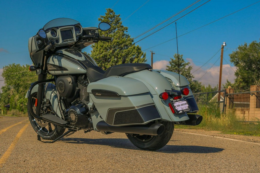 2025 Indian Motorcycle® Chieftain® Dark Horse® w/PowerBand Audio Storm Gray/Graphics