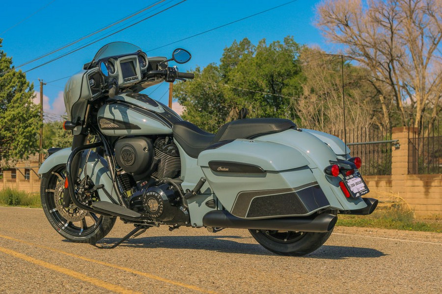 2025 Indian Motorcycle® Chieftain® Dark Horse® w/PowerBand Audio Storm Gray/Graphics