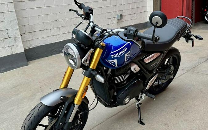 2024 Triumph Speed 400 Caspian Blue / Storm Grey