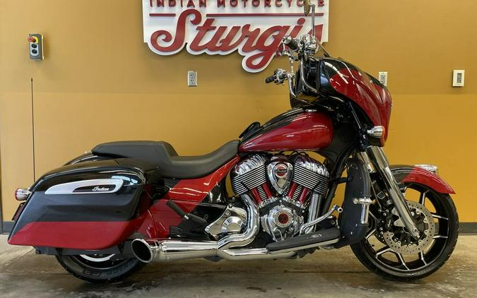 2020 Indian Motorcycle® Chieftain® Elite Thunder Black Vivid Crystal/Wildfire Red Candy