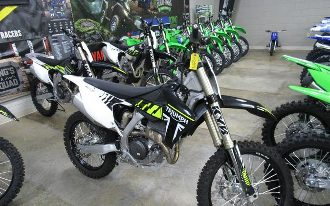 2026 Triumph TF 250-X Jet Black/Pure White