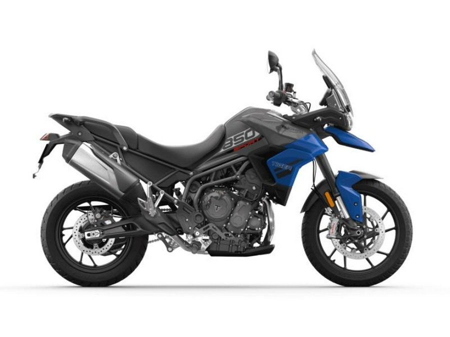 2021 Triumph Tiger 850 Sport Graphite Caspian Blue