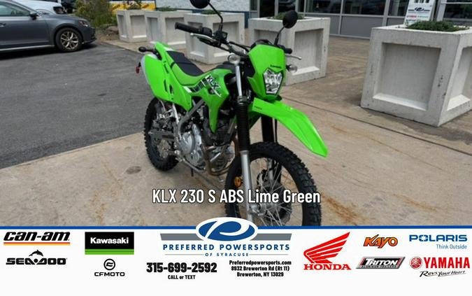 2025 Kawasaki KLX 230 S ABS Lime Green
