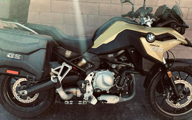 2019 BMW F 750 GS Austin Yellow Metallic Premium