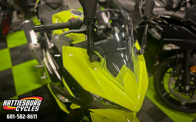 2026 Kawasaki Ninja 500 ABS Metallic Flat Spark Black