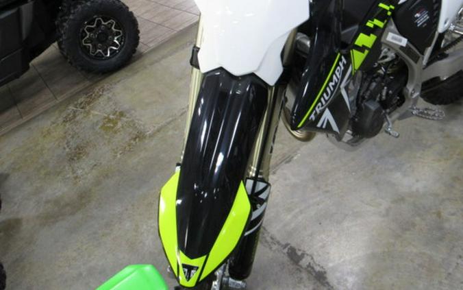 2026 Triumph TF 250-E Jet Black/Pure White