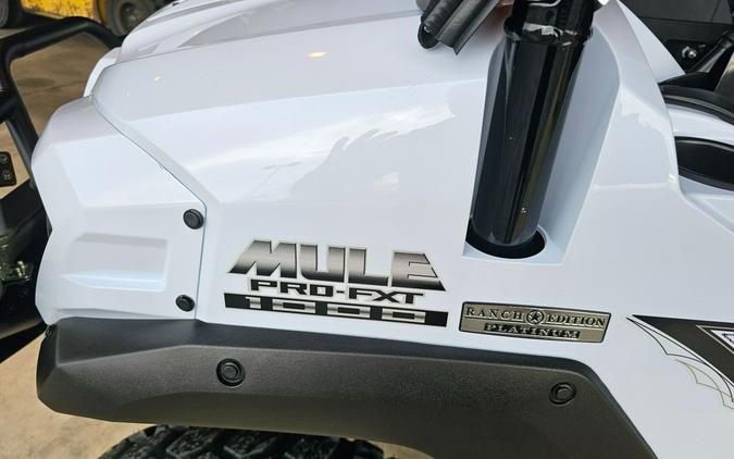 2025 Kawasaki MULE PRO-FXT 1000 Platinum Ranch Edition