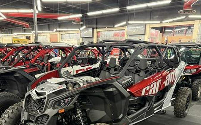 2025 Can-Am® Maverick X3 MAX DS Turbo Fiery Red & Hyper Silver