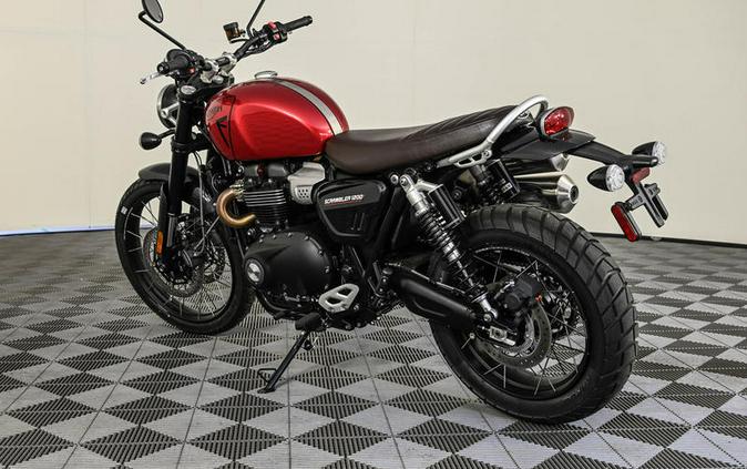 2024 Triumph Scrambler 1200 X Carnival Red