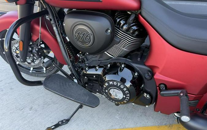 2025 Indian Motorcycle® Chieftain® Dark Horse® w/PowerBand Audio Sunset Red Smoke