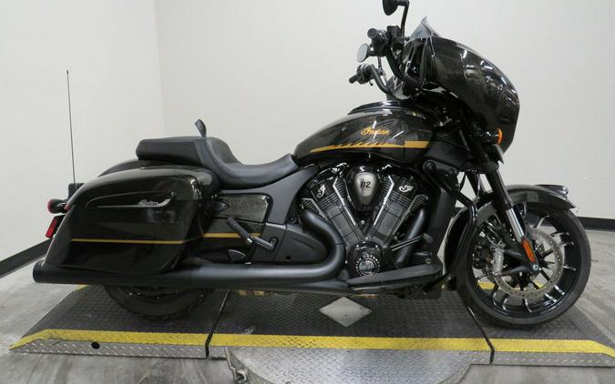 2026 Indian Motorcycle® Chieftain® PowerPlus Dark Horse® 112 Black Crystal w/Black Metallic & Champ