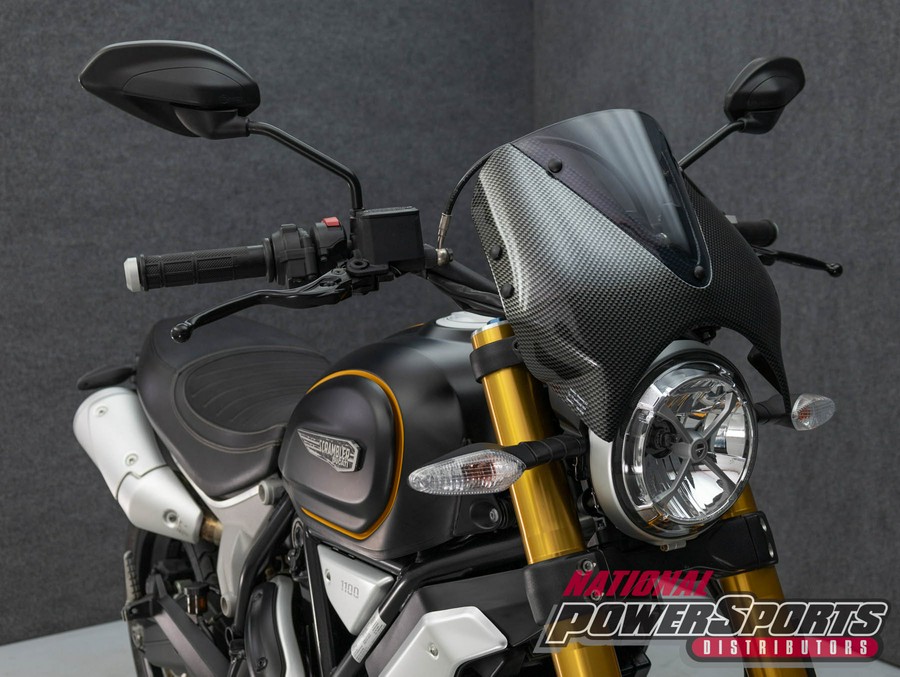 2018 DUCATI SCRAMBLER 1100 SPORT W/ABS