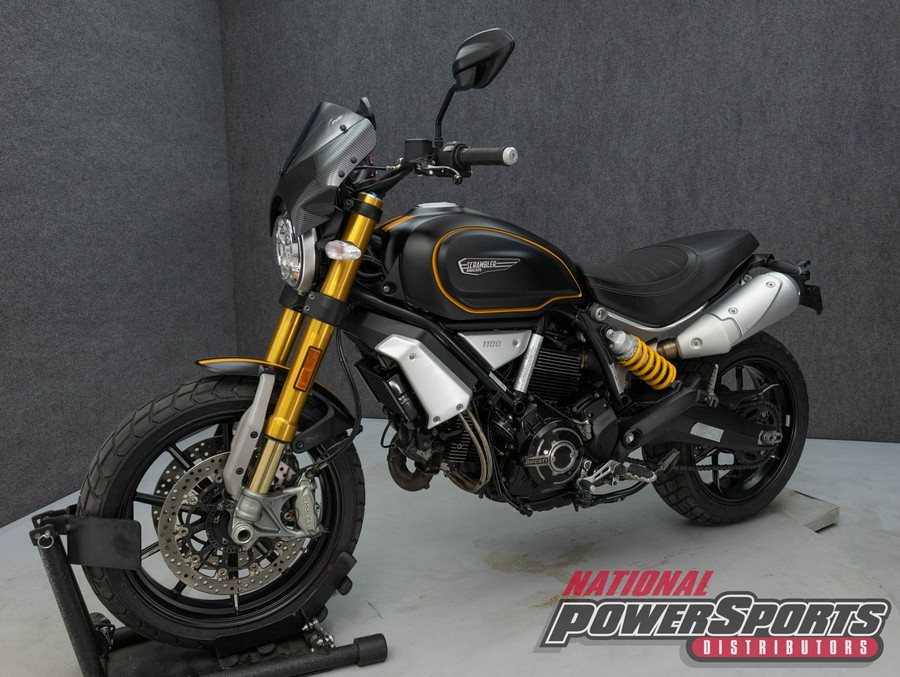 2018 DUCATI SCRAMBLER 1100 SPORT W/ABS