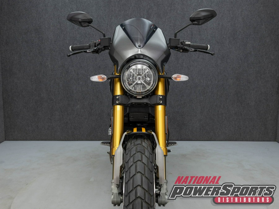 2018 DUCATI SCRAMBLER 1100 SPORT W/ABS