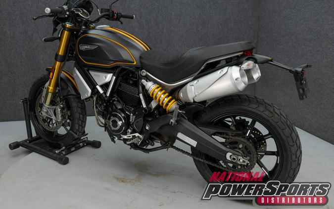 2018 DUCATI SCRAMBLER 1100 SPORT W/ABS