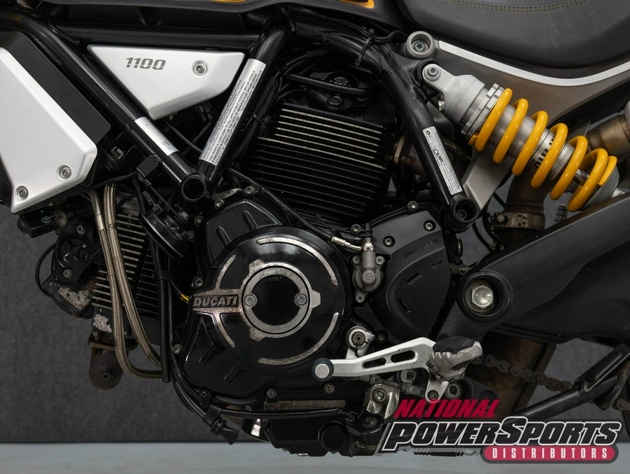 2018 DUCATI SCRAMBLER 1100 SPORT W/ABS