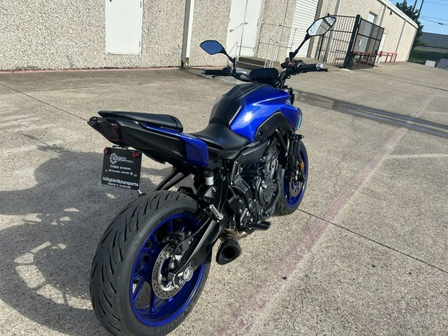 2022 Yamaha MT 07