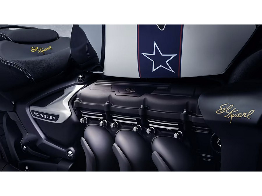 2025 Triumph Rocket 3 Storm R Evel Knievel Limited Edition