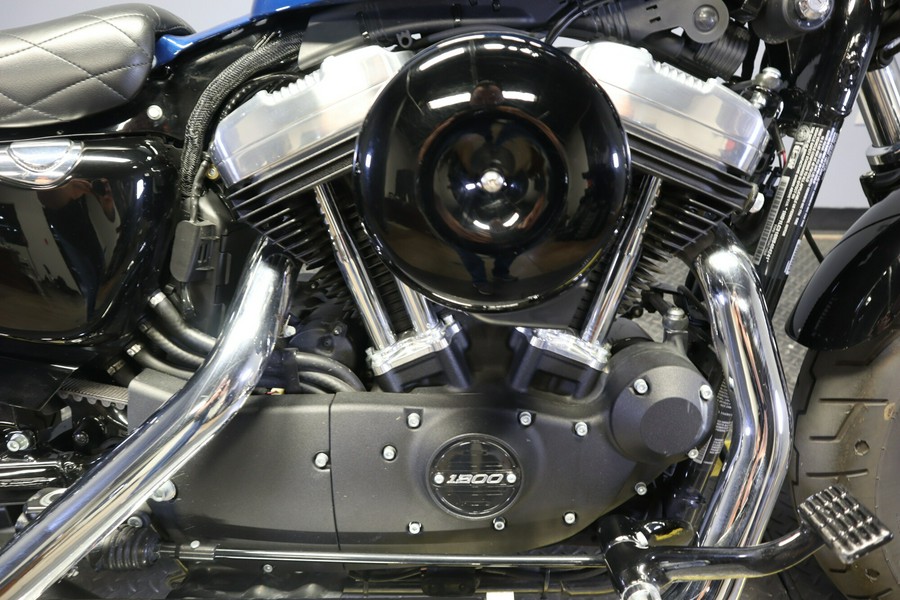 2022 Harley-Davidson Forty-Eight Reef Blue
