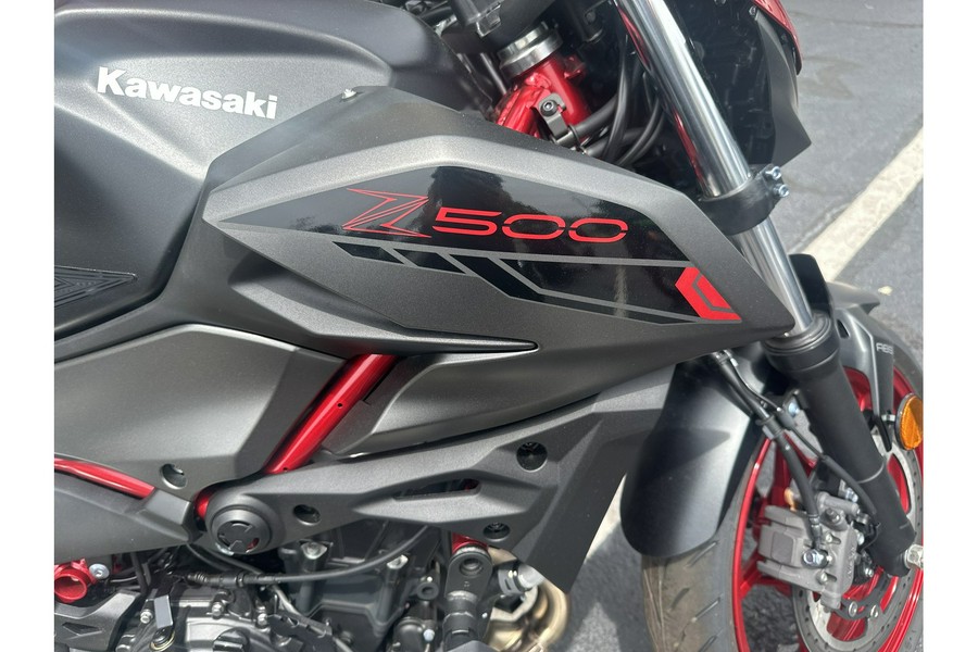 2024 Kawasaki Z500 SE ABS - RED